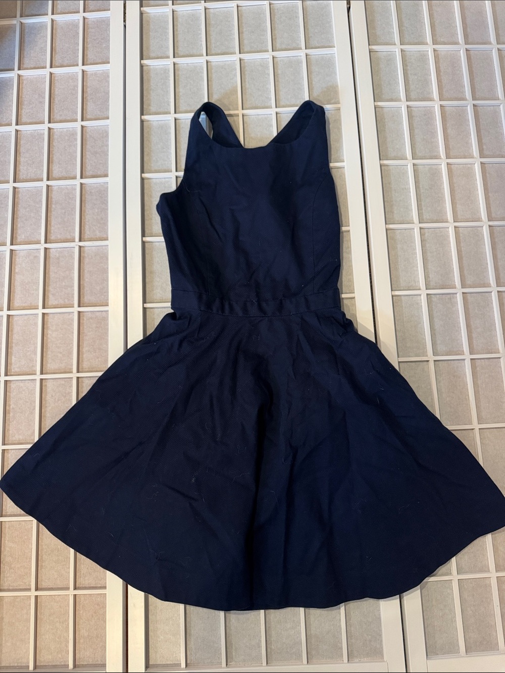 Polo by Ralph Lauren Navy Fit-and-Flare Girls' Dress